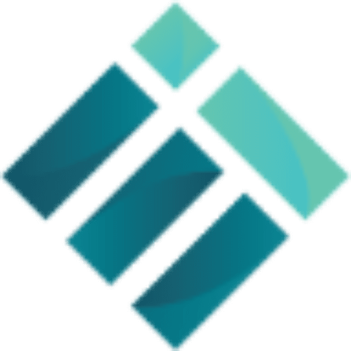 Simplified blue and white globe icon with grid lines on a white background.