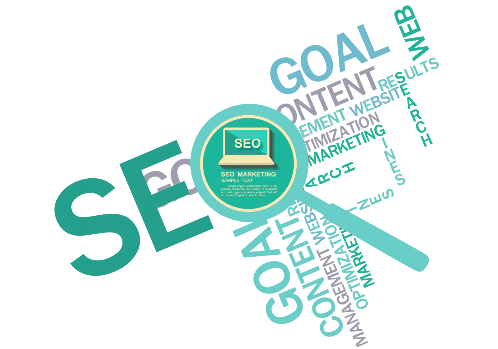 Illustration showing key reasons why SEO is effective, including increased website traffic, better search rankings, and higher user engagement.